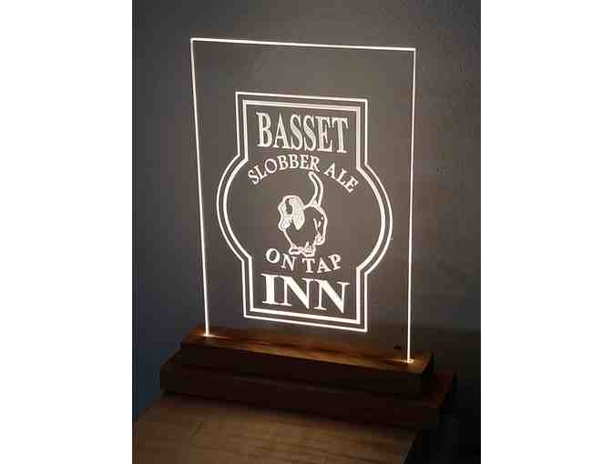 Basset Inn Light-up Sign