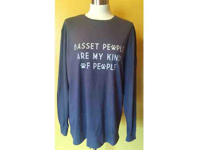Basset People Long Sleeve T-Shirt-Size 2xl