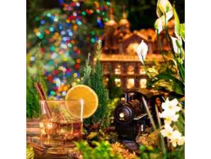 2 Adult Tickets for one Bar Car Night at The NYBG's Holiday Train Show