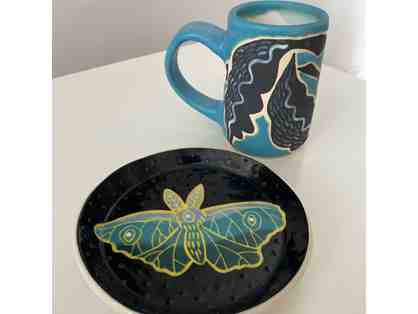 One-of-a-Kind Handmade Plate and Mug from Mittl Ceramics