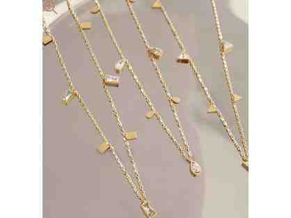 Nissa Jewelry Minimalist 3-piece Necklace Set