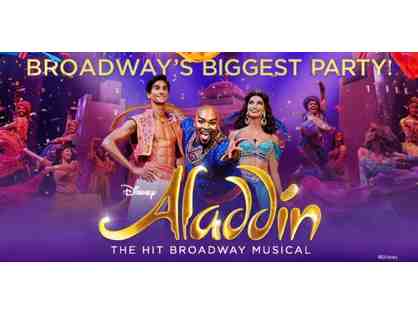 2 Tickets to Aladdin the Musical on Broadway