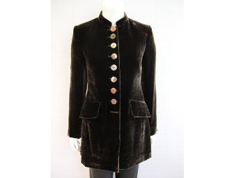 A Beautiful Velvet Jacket, Size 10, by Quadrille