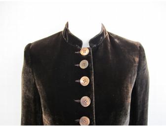 A Beautiful Velvet Jacket, Size 10, by Quadrille