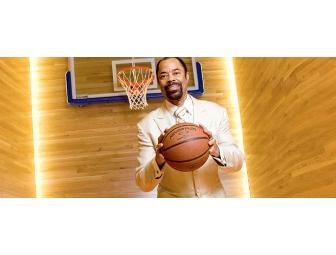 Shoot Hoops with Clyde Frazier! 10 Kids and One Basketball Hall-of-Famer!