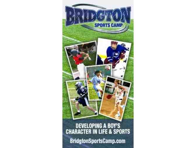 Bridgton SPORTS CAMP Scholarship - 50% Off One 3-Week Session in 2015