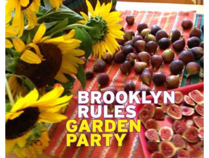 Brooklyn Rules GARDEN PARTY- June 2015 - Get Your Tickets Here!