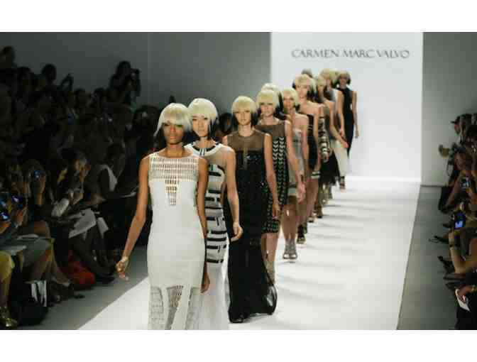 CARMEN MARC VALVO - 2 Tickets to Fall NY Fashion Week -LIVE ITEM