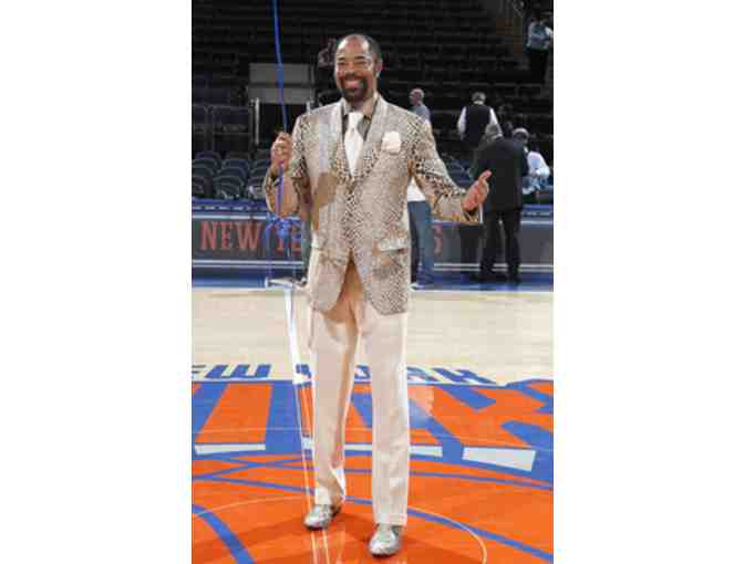Catch a Knicks Game and Meet Clyde Frazier Courtside