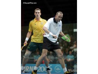 Squash Clinic with Former World Number One John White