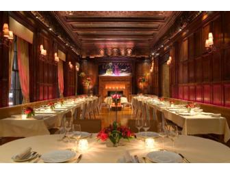 Dinner for 2 at GILT, The Acclaimed Restaurant at the New York Palace
