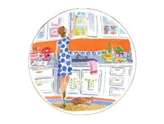 Kate Spade New York Illustrated 16 piece Dessert and Tea Set