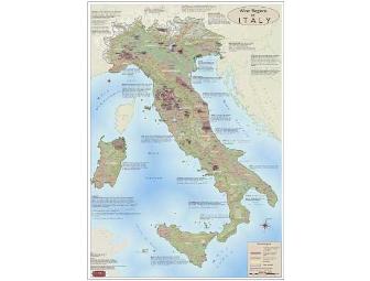 Wine Regions of Italy Map