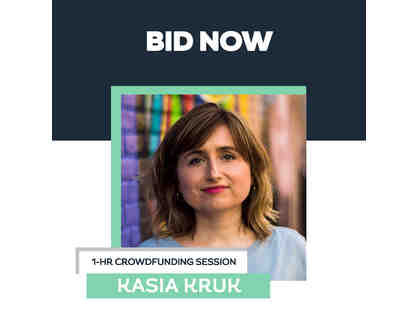 1-hour Crowdfunding Consultation with Kasia Kruk