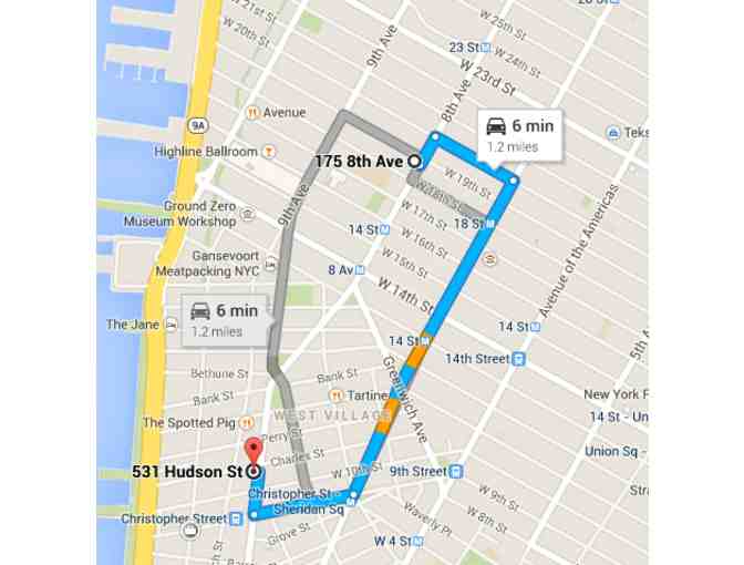 Two (2) Tickets to THE JOYCE THEATER and $100 Gift Certificate to SWINE