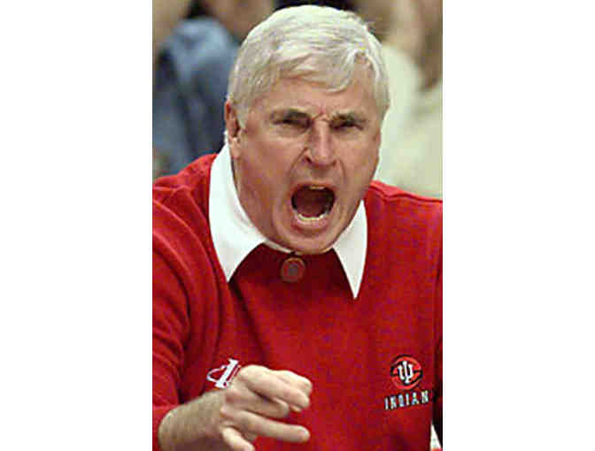 Basketball Signed By Coaching Legend Bob Knight