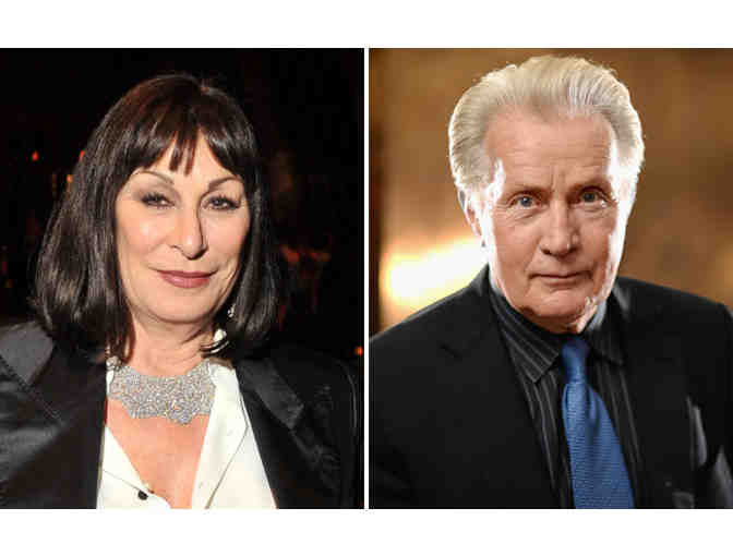 Opening Night VIP tkt: LOVE LETTERS on BROADWAY. Starring Anjelica Huston & Martin Sheen