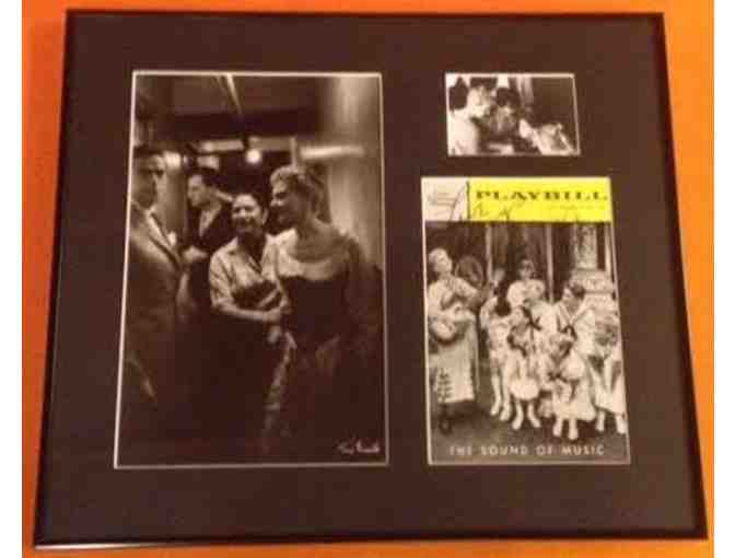 MARY MARTIN in THE SOUND OF MUSIC - Original Backstage Photos & Signed Playbill
