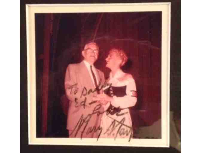 THE SOUND OF MUSIC Backstage Photos and MARY MARTIN Signature
