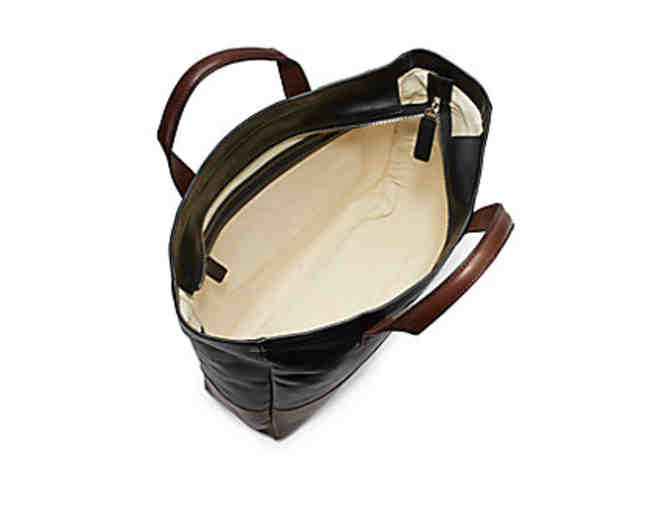 Cole Haan Two-Tone Leather Tote Bag