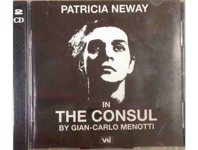 THE CONSUL: Neway's Printed Score, Original Cast Album, Playbill, Souvenir guide and 2CDs
