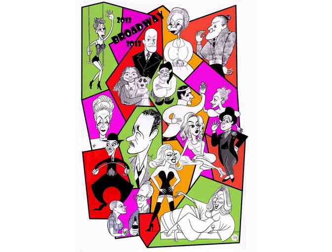 Release your inner Broadway Star with a Caricature by Ken Fallin