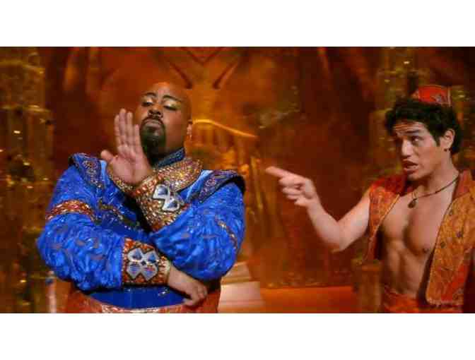 BROADWAY: Two (2) Tickets for ALADDIN, Merchandise, AND a BACKSTAGE TOUR!