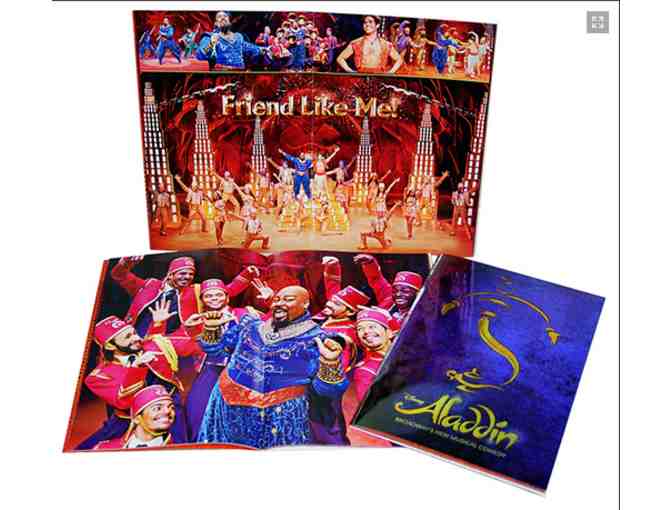 BROADWAY: Two (2) Tickets for ALADDIN, Merchandise, AND a BACKSTAGE TOUR!