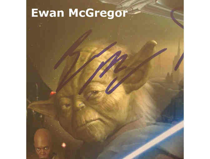 Ultimate STAR WARS Poster Signed by 31 Cast Members!