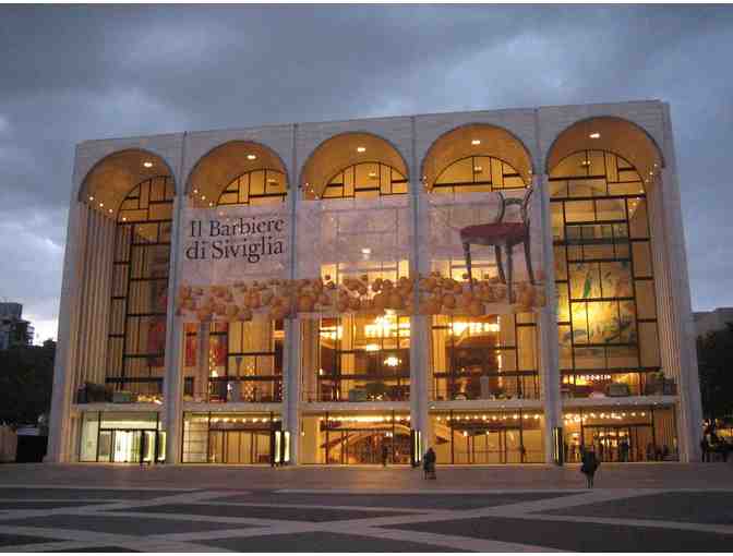 2 Tickets to THE METROPOLITAN OPERA and a Backstage Tour