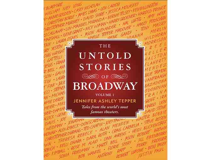 Starbucks with Broadway Historian JENNIFER ASHLEY TEPPER + Signed Book Series