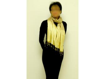 Two Hand Woven Scarves by Bibi Productions