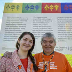 Simon Brascoupé and Mairi Brascoupé