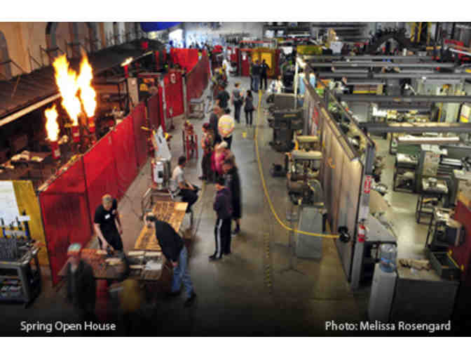 Industrial Art Classes at The Crucible - $250 gift certificate