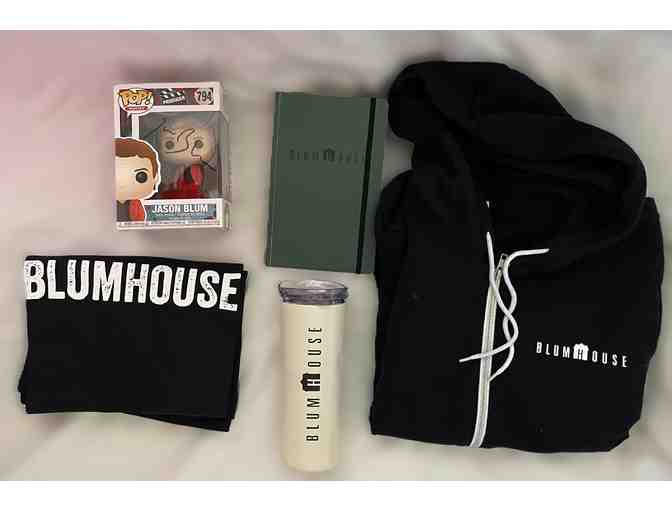 Blumhouse Swag Bundle Including Signed Jason Blum Funko Pop