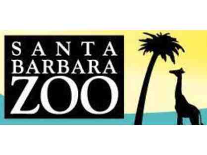 Santa Barbara Zoo Tickets for Two and Parking