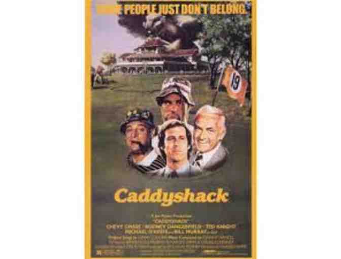 Vintage Authentic Signed Caddyshack Poster! - Photo 1