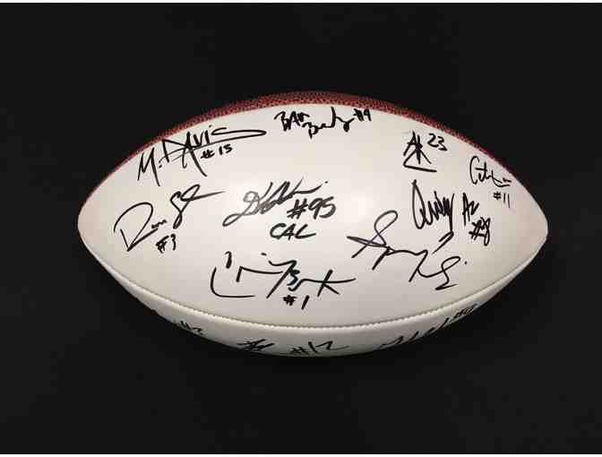 Autographed Football Signed by NCAA Players