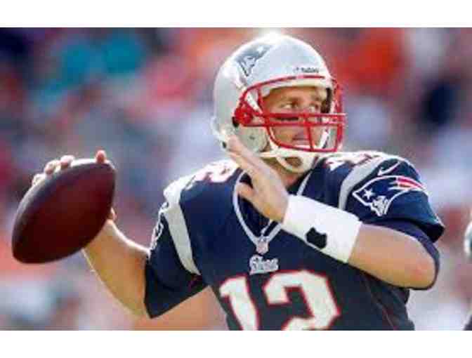 Tom Brady Autographed NFL Football