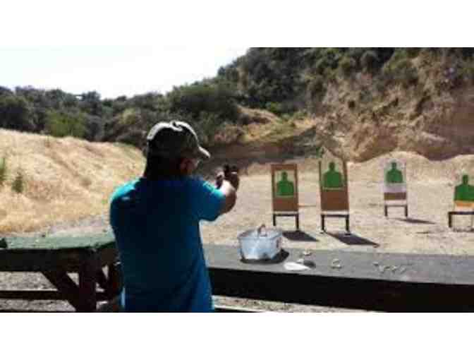 Pistol Range Shooting Experience