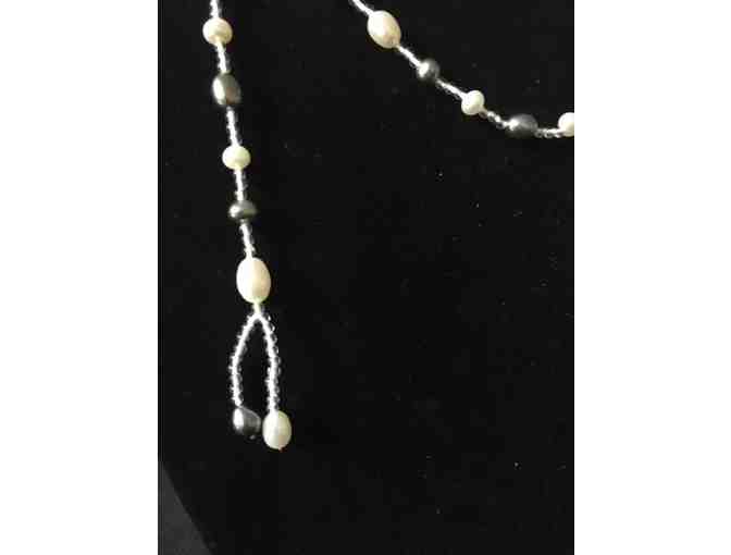 Pearl and Glassbead Necklace
