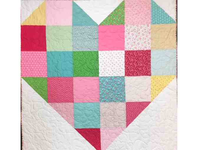 Pastel Heart Quilt