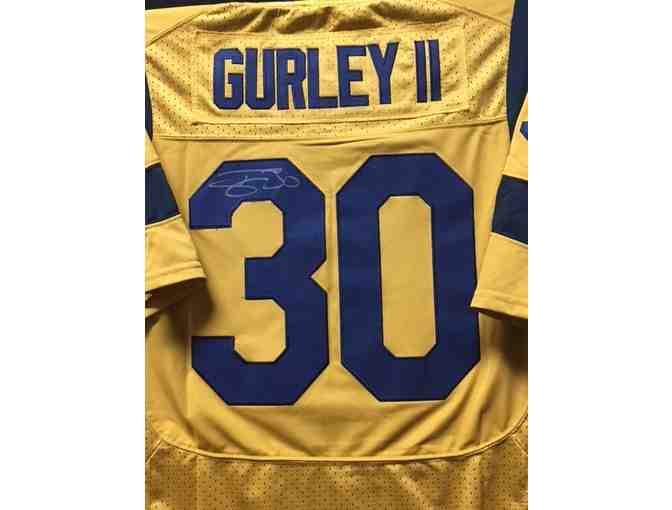 Todd Gurley - Autographed Rams Jersey