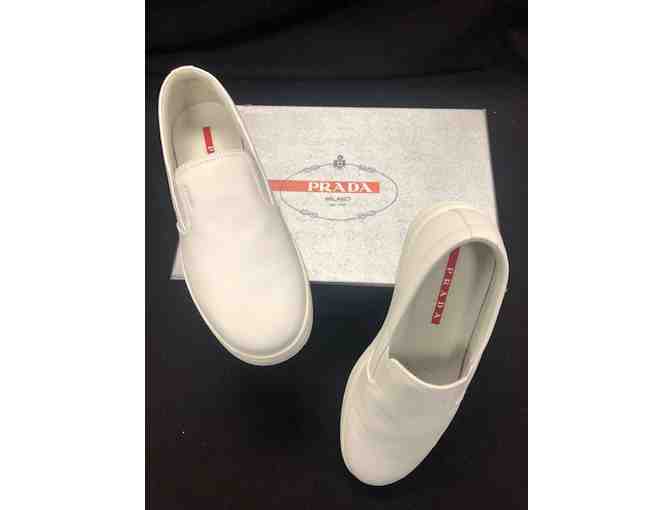 Prada White Sneaker - Unisex
