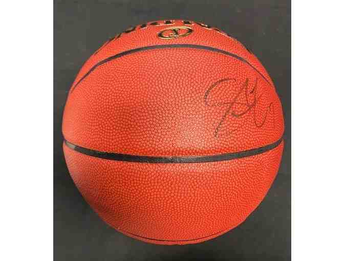Stanley Johnson Autographed Basketball