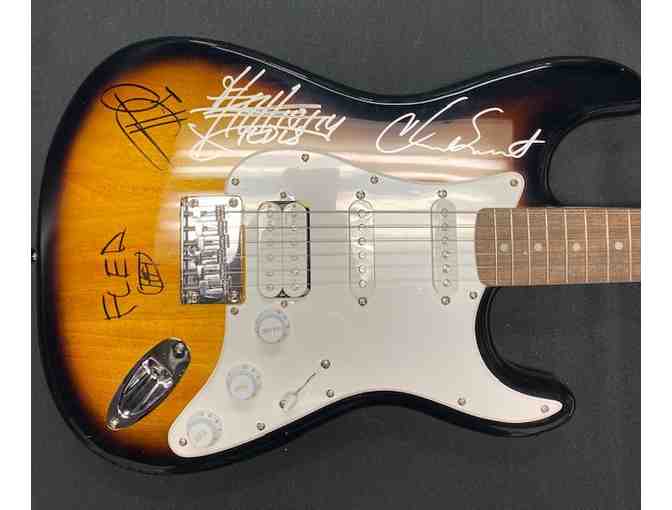 Red Hot Chili Peppers Autographed Guitar