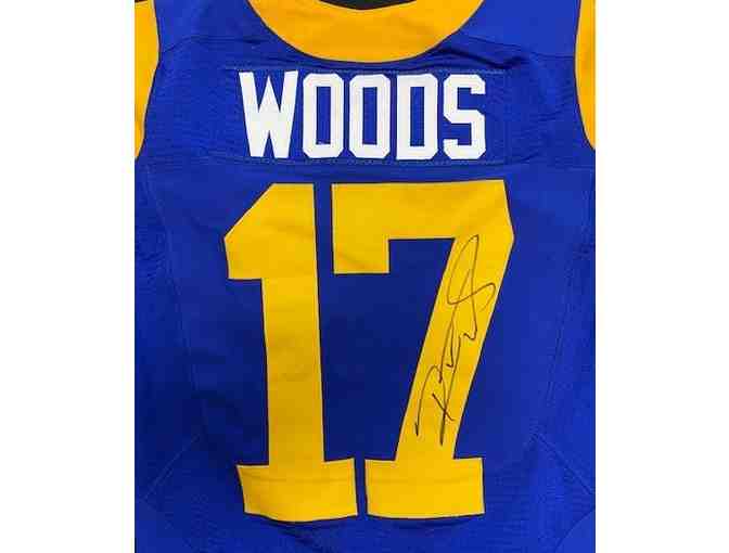 LA Rams NFL Jersey Autographed Robert Woods