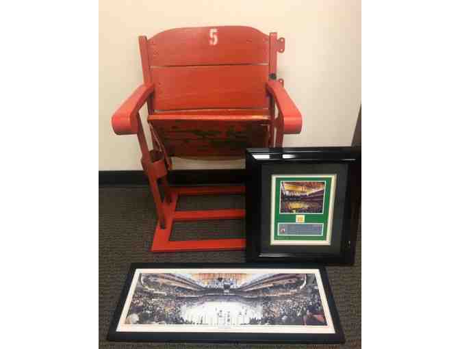 Boston Garden Forever Keepsakes Including Original Stadium Seat! - Photo 1