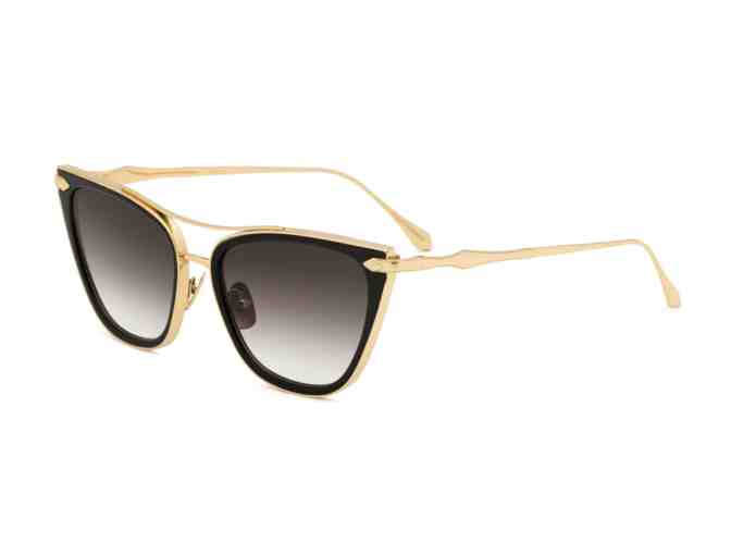 Sama Eye Wear Sunglasses - Sama Jaclyn color: Black/Gold - Photo 1