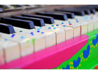 W.W. Kimball Co. Piano, artist Libby Farley